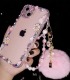 Handmade Crystal Phone Case for iPhone 14 15 Plus Pro Max Case Glitter Bling Flowers Phone Cover Luxury Shiny Crystal Rhinestone