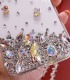Handmade Crystal Phone Case for iPhone 14 15 Plus Pro Max Case Glitter Bling Phone Cover Luxury Crystal Diamante Rhinestone