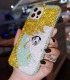 Handmade Crystal Phone Case for iPhone 14 15 Plus Pro Max Case Glitter Bling Sailor Moon Phone Cover Luxury Crystal Rhinestone