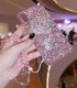 Handmade Crystal Phone Case for iPhone 14 15 Plus Pro Max Case Glitter Bling Lollipop Phone Case Luxury Shiny Crystal Rhinestone
