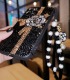 Handmade Crystal Phone Case for iPhone 14 15 Plus Pro Max Case Bling Gift Flower Phone Cover Luxury Shiny Crystal Rhinestone